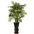 thumbnail image 1 of 4&rsquo; Areca with Bamboo Planter, 1 of 1