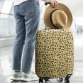 thumbnail image 2 of Yellow Sunflower Pattern Luggage Cover Fashion Suitcase Cover Baggage Covers Fit 25-28 Inch Luggage (Go Travel), 2 of 5