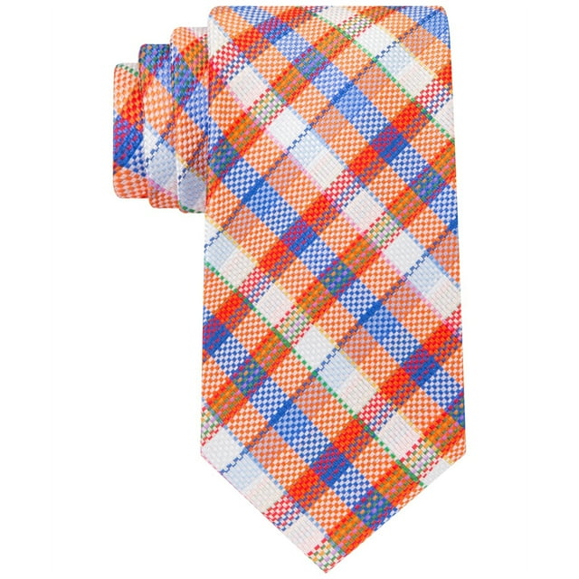 Tommy Hilfiger - Corbata texturizada para hombre, naranja, talla única Tommy Hilfiger Corbata
