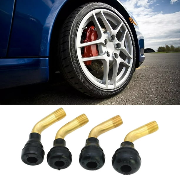 Maoww Snap-in Motorcycle Tire Valve Vehicle Auto Wheel Rim Valves  Replacement Repair Maintenance Part Accessories Type 1 