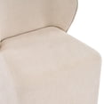 thumbnail image 5 of Christopher Knight Home Modern Minimalist Upholstered Accent Dining Chair, Beige, 5 of 14