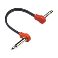 thumbnail image 4 of Cable de Pedal de efecto CUTICAT 1/4 ángulo recto 20cm rojo, 4 of 7