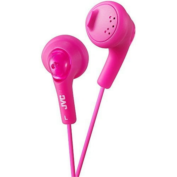JVC HAF160P Gumy Ear Bud Headphone Pink