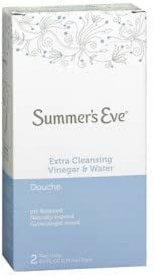 Summer's Eve Douche, Feminine SE33&nbsp;Wash, Extra Cleansing Vinegar & Water, 4.5 FL OZ Bottle (Pack of 6)