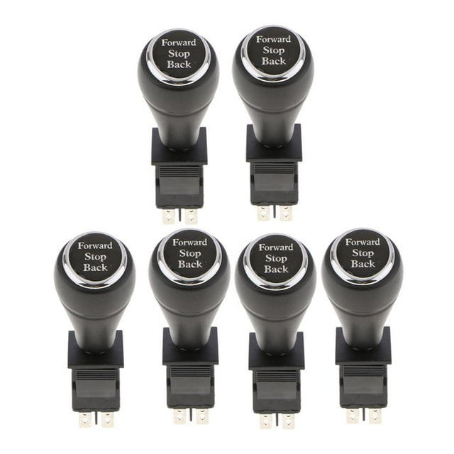 Interruptor del putter del coche eléctrico niño 6Set, interruptor delantero del coche de de mando RC de trasera