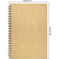 thumbnail image 3 of 2 Pack College Ruled Notebook, Soft Yellow Cover Spiral Notebook, Memo Notepad Sketchbook, Students Office Business Diary Spiral Book Journal,100 Pages, 50 Sheets, 7.48 x 5.11 Inch, 3 of 6