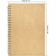 thumbnail image 3 of Paquete de 2 cuadernos universitarios con rayas, cuaderno en espiral con cubierta amarilla suave, cuaderno de notas, cuaderno de bocetos, diario de oficina para estudiantes, diario de negocios,, 3 of 6