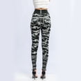 thumbnail image 4 of Mrzhqd Soft Leggings For Women Tummy Control Casual Yoga Pants For Women Elastic Jeans Leggings Thermal Stripe Print Imitation Denim Leggings Tights Hiking Pant Outfits Yoga Pants Xxl, 4 of 9