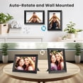 thumbnail image 5 of 10.1 Inch WiFi Digital Picture Frame with 32GB Storage, 1280x800 HD IPS Touchscreen, Smart Photo Frame for Family Gifts via Uhale App, 5 of 7