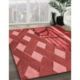 thumbnail image 2 of Ahgly Company Indoor Rectangle Patterned Love Red Area Rugs, 2' x 3', 2 of 6