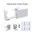 thumbnail image 4 of VOCOO Disposable Ear Piercing Kit, 4PCS Self Ear Piercing Kit with Ear Studs for Ears, Nose and Lips, Low Pain Safety Ear Piercer Tool Set for Women Men, Generation Sterile,Gold 5mm, 4 of 10