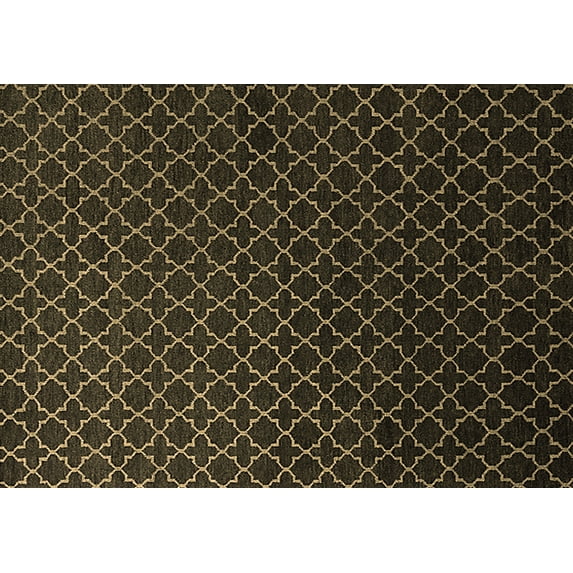 Ahgly Company Indoor Rectangle Oriental Brown Industrial Area Rugs, 2' x 3'