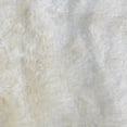 thumbnail image 4 of Vittorio 9 x 12 Handwoven Shag Area Rug, Polyester Cotton, Solid Ivory, 4 of 5