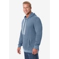 thumbnail image 3 of KingSize Men's Big & Tall Waffle-Knit Thermal Hoodie, 3 of 5