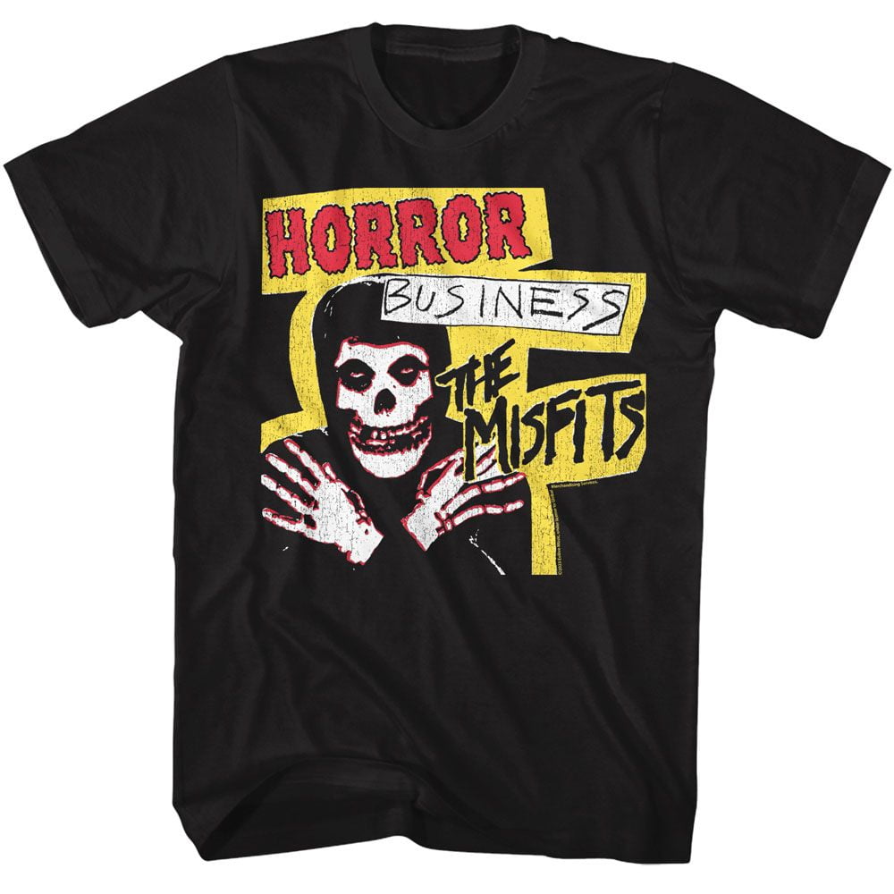 Misfits Horror Business Black Adult T-Shirt