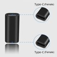 thumbnail image 2 of Adaptador USB Tipo C, Adaptador USB 3.1 Hembra a Hembra 10Gbps OTG Tipo C, Adaptador Gen2 USB C de Carga Rápida y Sincronización de Datos, para Computadora Portátil, Teléfono (Negro, 2 Piezas), 2 of 5