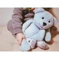 thumbnail image 4 of Thermal-Aid Zoo — Buckley The Blue Bear — Kids Hot and Cold Pain Relief Heating Pad Microwavable Stuffed Animal and Cooling Pad — Easy Wash, Natural Sleep Aid — Pregnancy Must-Haves for Baby, 4 of 5