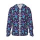 thumbnail image 1 of Fotbe Funny Skull Flower Chaqueta con Protección Solar UPF 50+ para Hombre y Mujer, Camisa con Capucha y Bolsillos-Large, 1 of 7