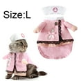thumbnail image 2 of Halloween Pet Nurse Transfiguration Dress Upright Dog Creative Clothes-l, 2 of 5