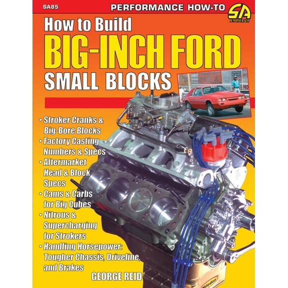 How to Build Big-Inch Ford Small Blocks, (Paperback)