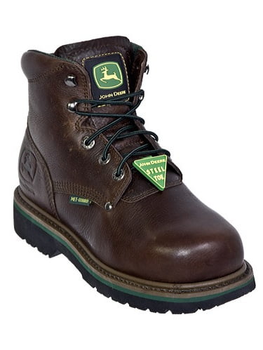 Men's John Deere Boots Safety Toe Lace-Up Flexible Internal Met Guard Men's John Deere Boots Safety Toe Lace-Up Flexible Internal Met Guard