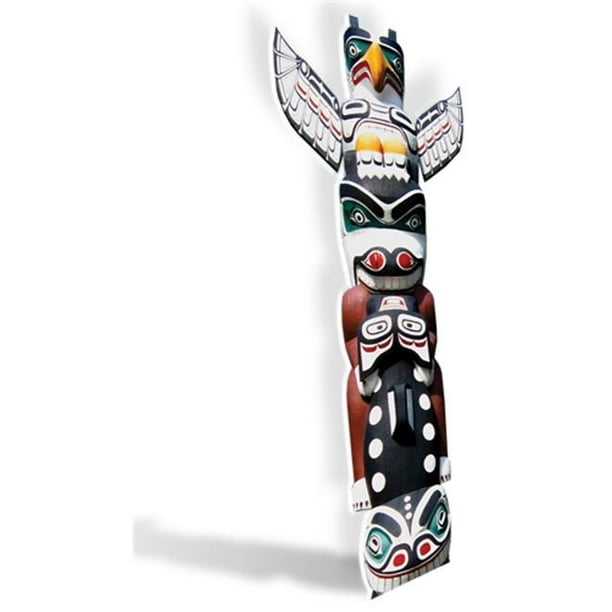 Totem Pole Cardboard Cutout 67 X 1 In Walmart Com Walmart Com