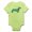 Kiwi, variant on CafePress - Dachshund In Baby Light Bodysuit - Baby Light Bodysuit, Size Newborn - 24 Months