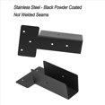 thumbnail image 2 of Stainless Steel Woodwork Pergola Kit - Upper Mount Bracket - Modular Sizing Pergola Hardware for 2 X 4 Lumber,16 Pack, 2 of 6