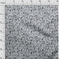 thumbnail image 3 of oneOone Cotton Poplin Light Gray Fabric Florals Sewing Craft Projects Fabric Prints By Yard 56 Inch Wide, 3 of 4