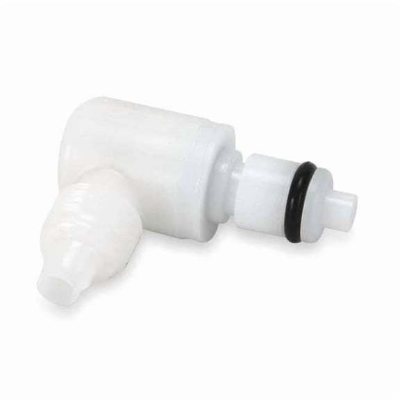 Colder Elbow Insert, Acetal, Shut-Off, PTF, 1/4" PMCD2104
