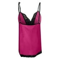 thumbnail image 4 of Leesechin Womens Sleepwear Lace Sexy Plus Size Shorts Pajama Suspender Suit Solid Dress, 4 of 4