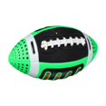 thumbnail image 3 of QualitChoice Ballon de Rugby pour Enfants Cadeau Portable Soccer Sports Ballon de Rugby Extérieur Bleu 3 Intérieur Taille Vert 11x22 cm, 3 of 6