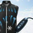 thumbnail image 6 of Shirt Fans That Blow Cold Air,Cooling Vest Jacket With 2 Fans,Cooling Vest For Women Women Air Conditioner Lightweight Vests, Ice Vest,Black,4XL, 6 of 6