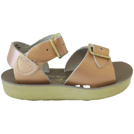 

Pre-owned Hoy Saltwater Girls Rose Gold Sandals size: 5 Toddler