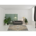 thumbnail image 7 of 8' X 10' Silver Tan And Gray Floral Power Loom Area Rug, 7 of 7