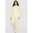 thumbnail image 2 of Women's Plus Size Long Sleeve Mock Neck Yoga Jacket with Thumb Holes, 2 of 4