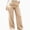 Khaki, variant on Afuyipoi Women’s Teacher Pants High-Waisted Wide Leg Trousers Khaki M