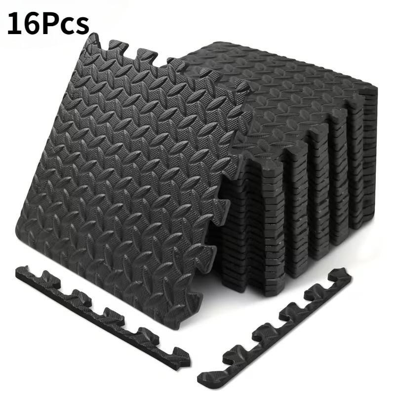 30x30cm Yoga Mat Shock Absorbing Mat Home Gym Pad EVA Eco Friendly Non Slip Foam Interlocking Flooring Suitable for Home and Gym