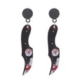 thumbnail image 2 of Fiudx Ofertas relámpago del día, solo en línea Pendientes de Halloween Pendientes acrílicos punk Herramienta para cortar verduras, 2 of 5