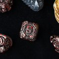 thumbnail image 4 of Cusdie 7-Die Metal DND Dice Set, Steampunk Gear Design Metal Polyhedral D&D Dice Set for DND Dungeons and Dragons TTRPG Role Playing Games, 4 of 5
