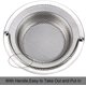 thumbnail image 5 of Colador de fregadero de cocina, cesta de colador de fregadero con asa, diámetro de 4,33 pulgadas, acero inoxidable, a prueba de óxido, apto para lavavajillas TUNC Sencillez, 5 of 5
