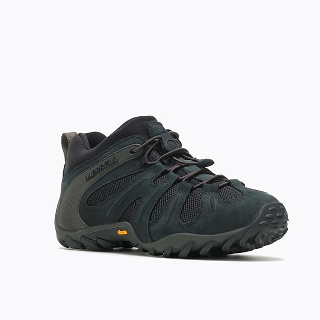 Merrell Men's Cham 8 Streach Hiking Shoes, Black