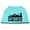 Aqua, variant on San Francisco Skyline Screen Print Shirt Baby Blue XS (8)