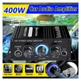 thumbnail image 2 of Hifi 12V Car Amplifier Home Stereo Subwoofer Amplifier Sound Speaker LED Display Digital Audio Processor Auto Music Player ,Efficient Heatsink, 2 of 7