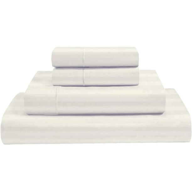 MyGiza Sheets Queen Sheet Sets 4 Piece Sheet Sets 400 Thread Count 100