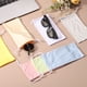 thumbnail image 4 of 12 Piezas Fundas de Microfibra para Gafas 7" x 3.5" Funda para Gafas de Sol Portátil con Cordón para Teléfono Móvil (Amarillo), 4 of 7