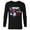 Black, variant on Marvel Spidey and His Amazing Friends Bright Christmas - Long Sleeve T-Shirt for Men - Customized-White