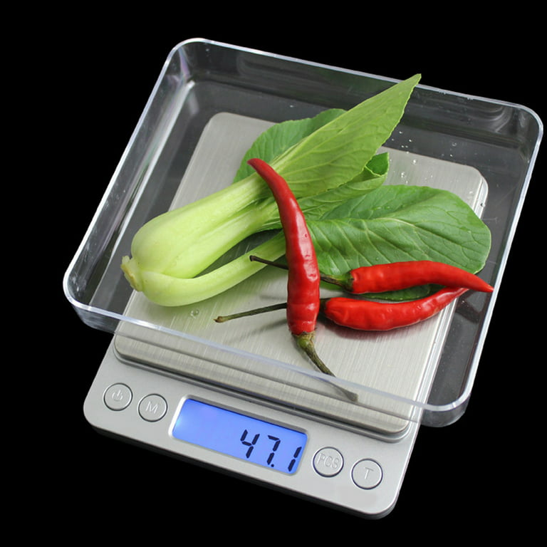 Digital Gram Scale , Small Jewelry Scale,Digital Weight Gram and Oz, Tare  Function Digital Herb Scale for Food, Mini Reptile,,500g/0.01g，G9803 