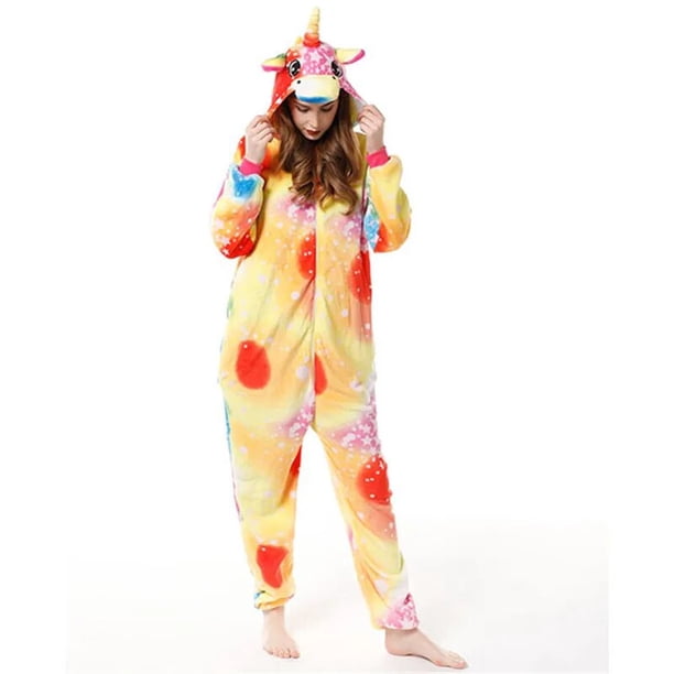 Conjunto de Pijamas de manga larga para niños y niñas, ropa de dormir de franela con diseño de oso, gato, queso, Invierno xuanjing unisex