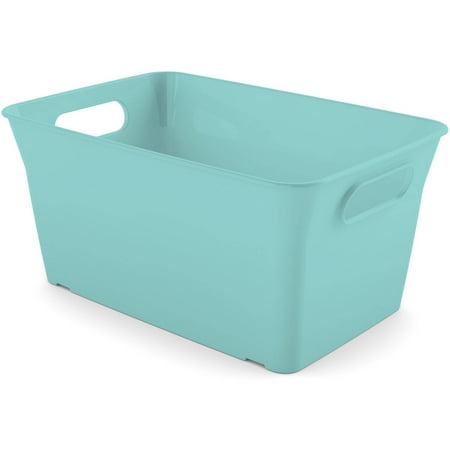 Pen + Gear Plastic Storage Basket, Blue